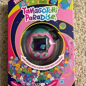 Tamagotchi Paradise Pink and Green Digital Pet